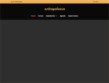 Tablet Screenshot of antropofocus.com.br